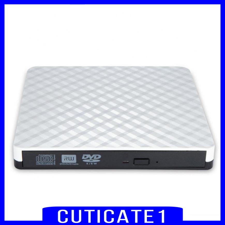 Đầu Đọc Đĩa Dvd Rw Cd Usb 1 Màu Trắng Cho Máy Tính Bàn