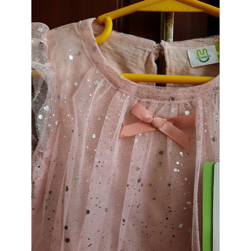 Váy kim sa Bé gái