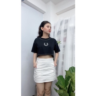 ÁO THUN CROPTOP HIGHLIGHT GARLAND