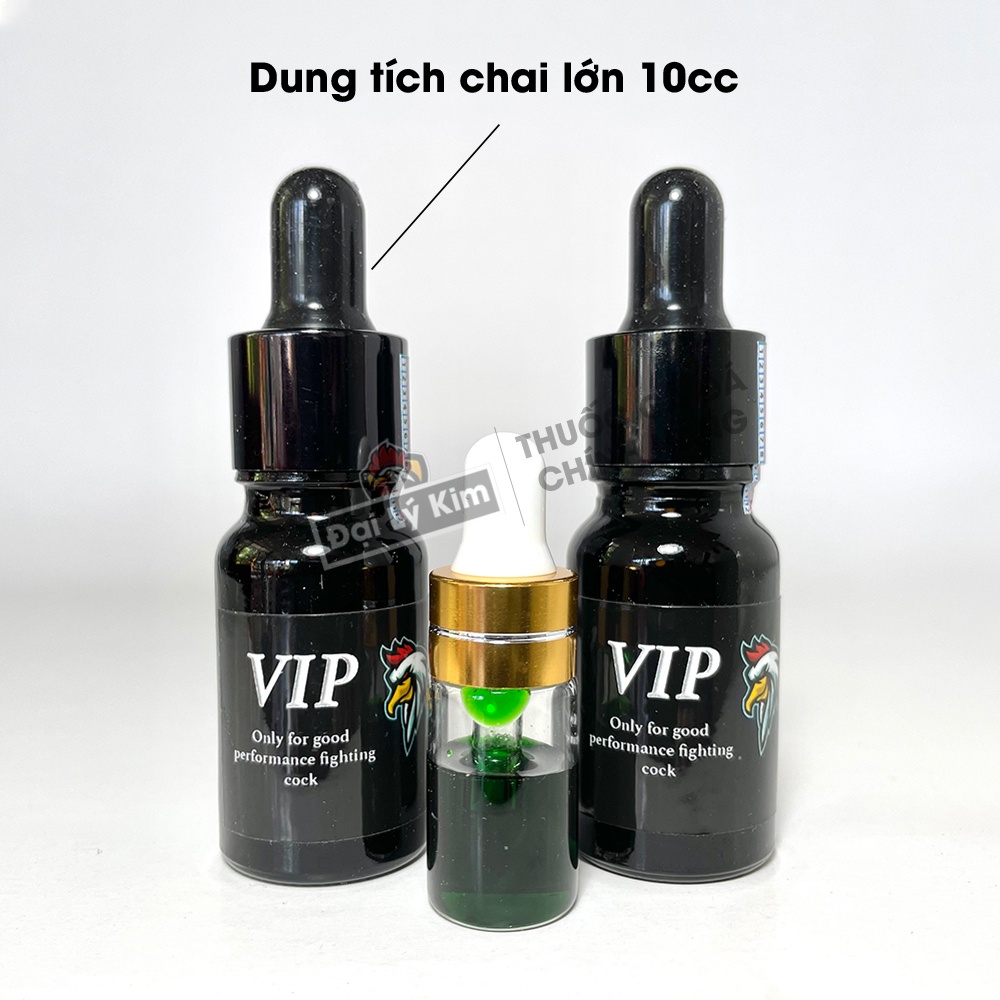 Thuốc gà đá tăng bo V.I.P, chiết lẻ 1cc, nhập khẩu Mexico chính hãng