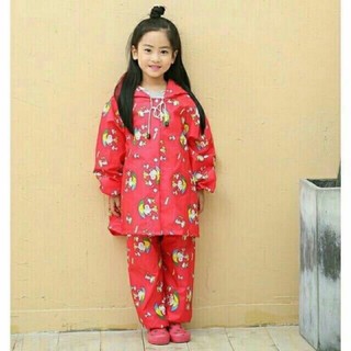 áo mưa bộ trẻ em
