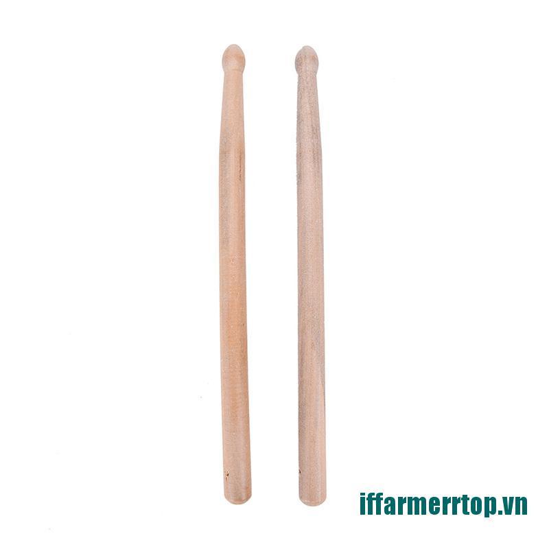 hot&New 1 Pairs Music Band Maple Wood Drum Sticks Drumsticks 5A