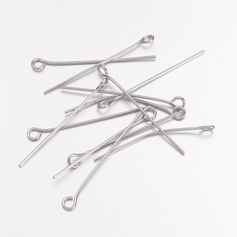Bộ 50-220 Mắt Thép Không Gỉ 304 Dùng Làm Trang Sức