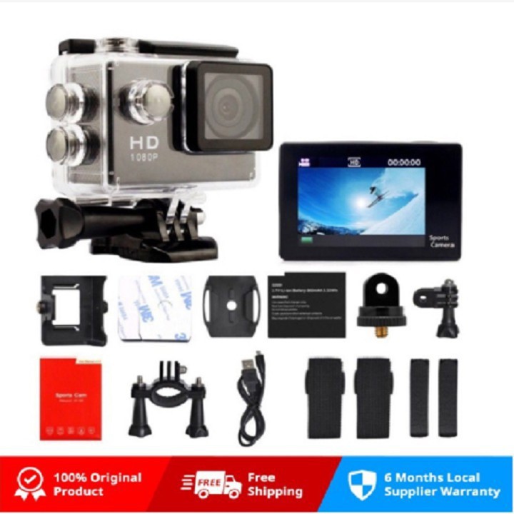 Máy Ảnh,Máy Quay Phim,Camera Hành Trình Thể Thao Sport A9 Full HD 1080P | BigBuy360 - bigbuy360.vn