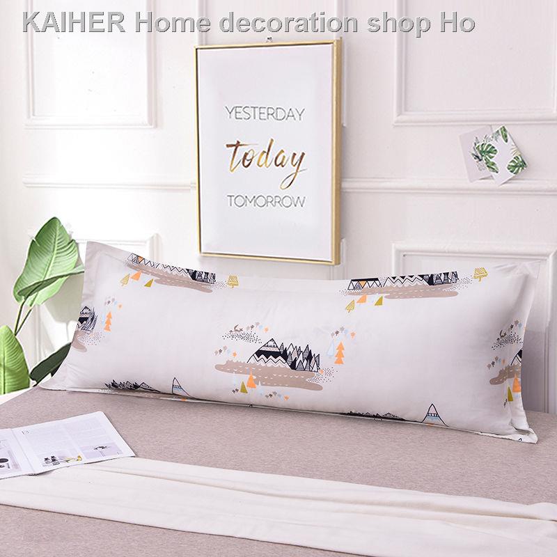 Vỏ gối đôi dài 1m 1.2m/1.5m/1.8m kiểu dáng dễ thương cho cặp đôi