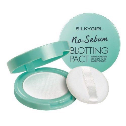 Phấn Phủ Dạng Nén Kiềm Dầu Silkygirl No-Sebum Blotting Pact