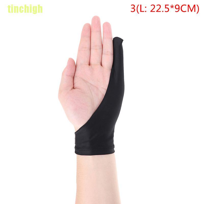 Găng Tay Chống Mòn 2 Ngón Cho Vẽ + Bút Đồ Họa