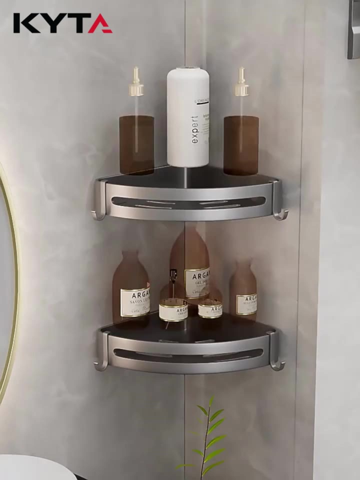 Kệ Để Đồ Nhà Tắm KYTA - Kệ Gắn Tường Nhà Bếp, Phòng Tắm Chất Liệu Nhôm Cao Cấp | BigBuy360 - bigbuy360.vn