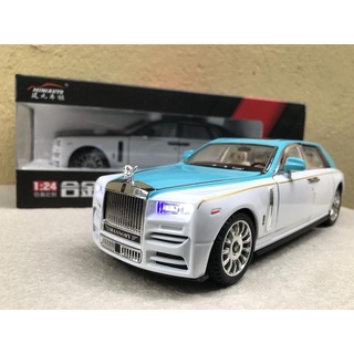 Mô hình xe ô tô Rolls-Royce Phantom MANSORY 1:24