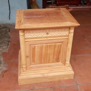 Tủ táp,tủ đầu giường gỗ gõ hàng mộc
