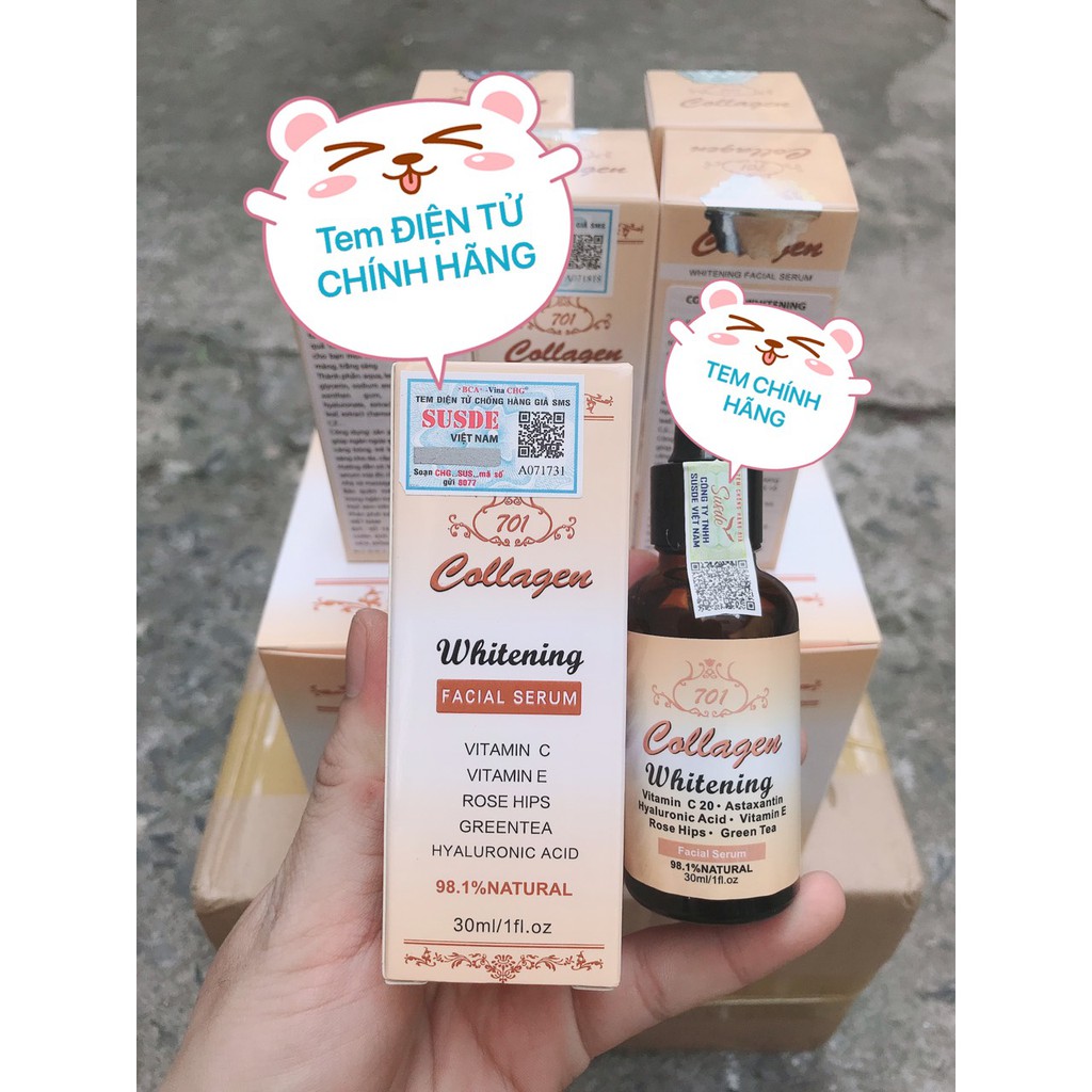 Serum dưỡng trắng da collagen 701 | BigBuy360 - bigbuy360.vn