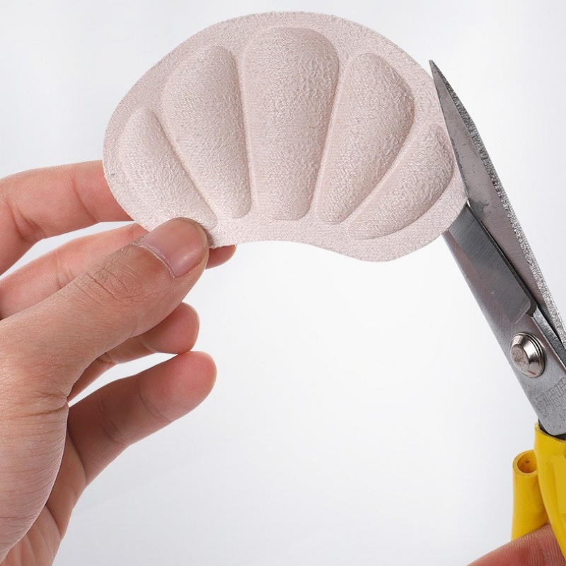 1 Cặp Miếng Lót Giày Mềm Mại Thoáng Khí Hình Vỏ Sò Cho Nam Và Nữ