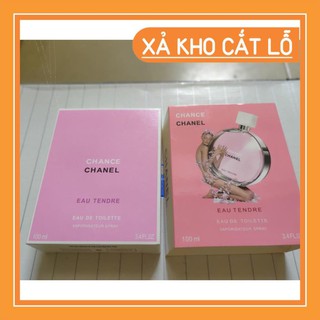 [Giá Rẻ Tụt Quần] Nước Hoa Nữ Chanel,CHANCE EAU TENDRE 100ML