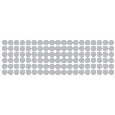 500 tem dán lỗi tem tròn mầu chất liệu decal