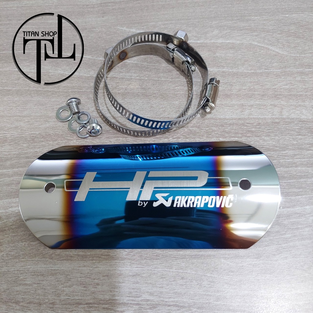 Ốp che cổ pô, chống nóng inox 304