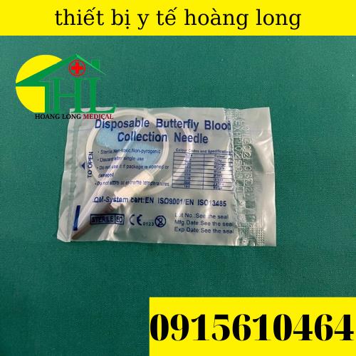 Kim lấy máu chân không, loại cánh bướm (100 chiếc/túi) Medisafe