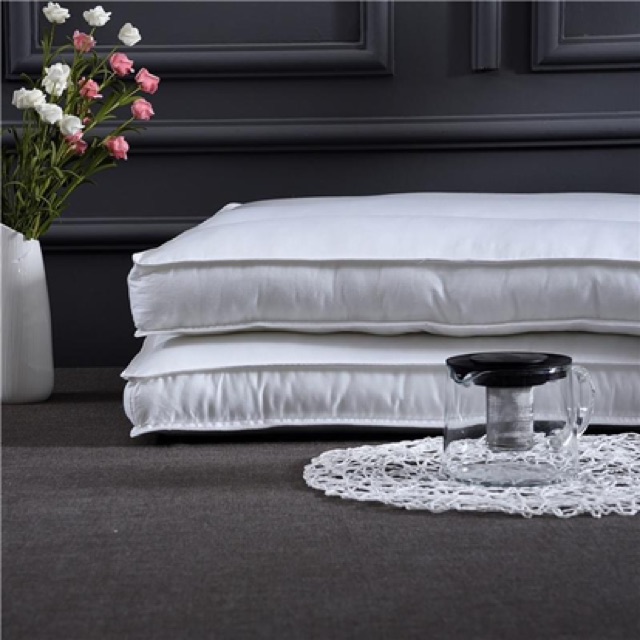 QA820 Ruột gối cao cấp xơ bông ball polyester Vỏ cotton mềm mại thoáng khí hàng nhập