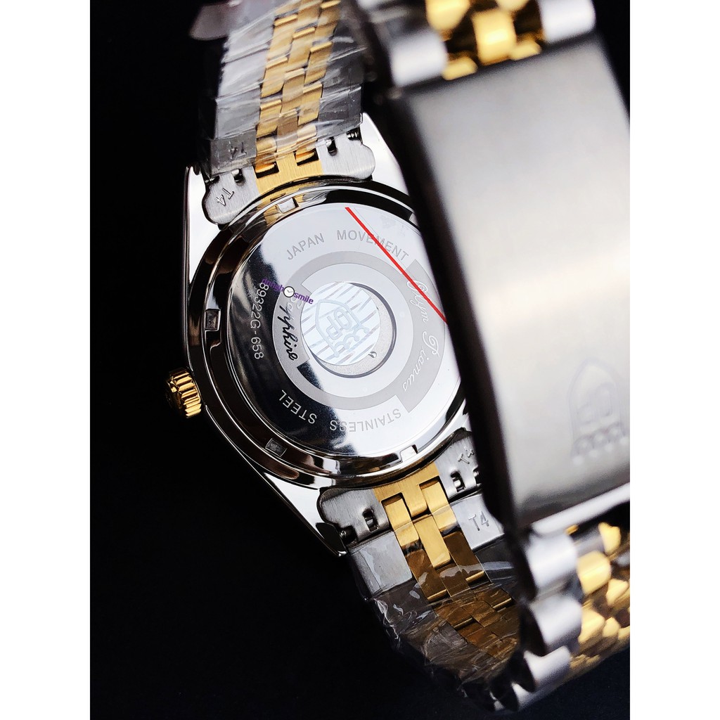 Đồng hồ nam Olym Pianus pin dây demi 89322-616DMG