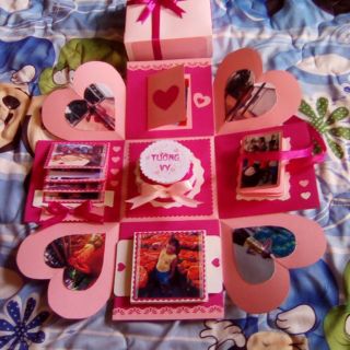 Lovebox hộp quà ảnh handmade 1010