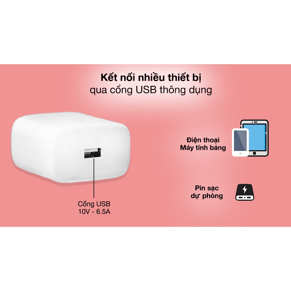 Cốc sạc siêu nhanh OPPO 65W Super VOOC 2.0 chính hãng - bảo hành 12 tháng 1 đổi 1