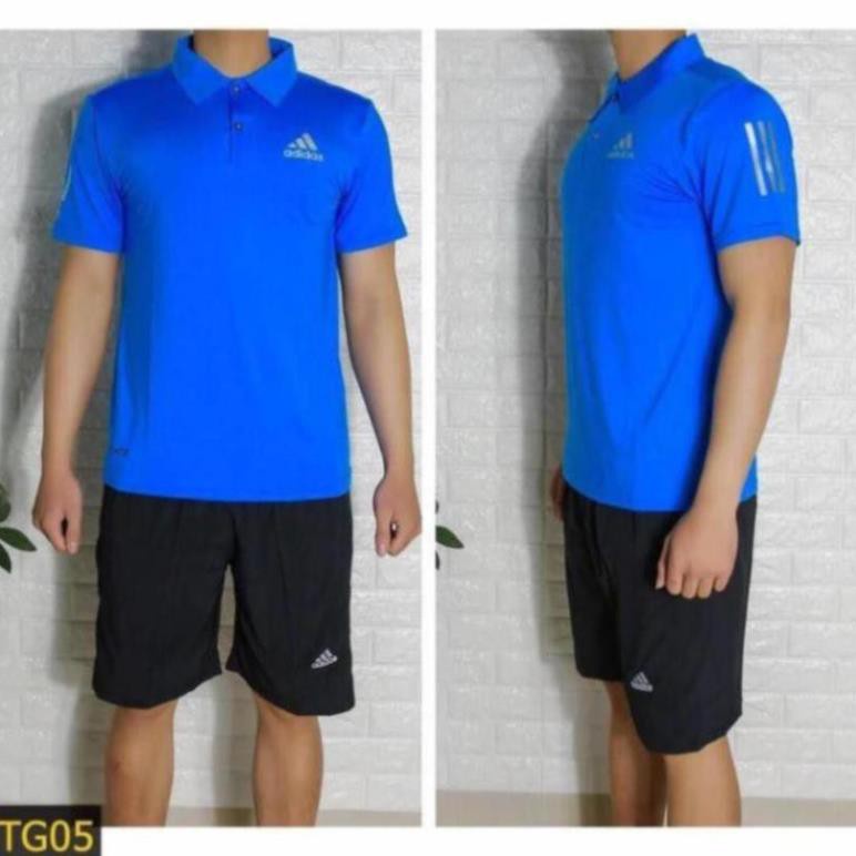 Áo Thun Nam Polo cổ bẻ Tay ngắn trơn cao cấp phong cách thể thao