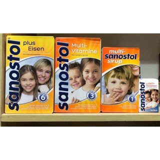 [Xách tay Đức] Vitamin tổng hợp Sanostol số 3, 6 xách tay Đức