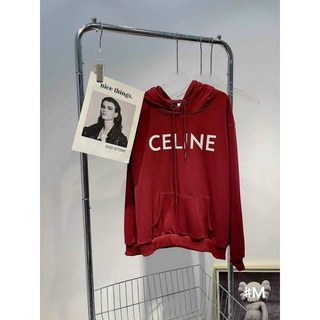 Áo nỉ hoodie đỏ boocdo
