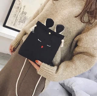 Túi đeo chéo tai thỏ