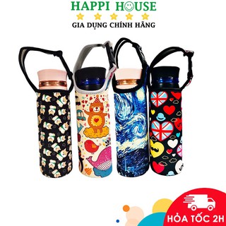 Túi Đựng Bình Giữ Nhiệt Ngộ Nghĩnh Dễ Thương Dành Bình Dưới 600ml (LHC4131, LHC1430, LHC1473, LHC4227...)