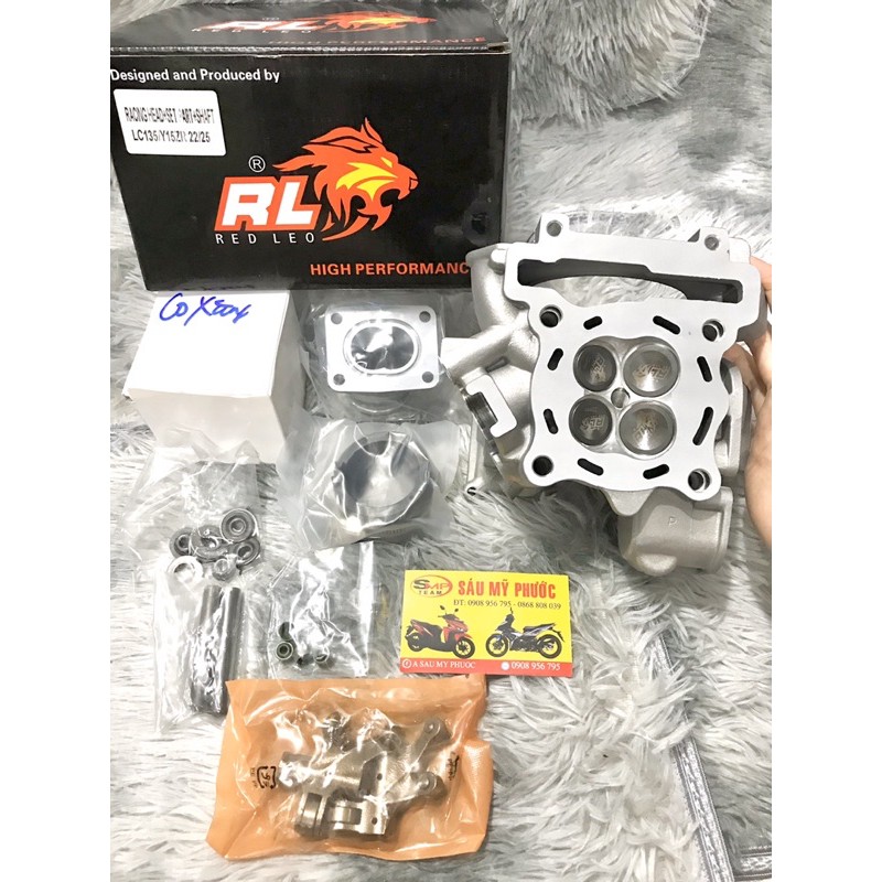Vỏ đầu Redleo dành cho Exciter 135 ( 20-23 )( 22-25 )( 23-26 )