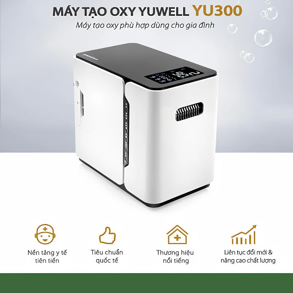 ✅ [CHÍNH HÃNG] Máy Tạo Oxy Phòng Ngủ- YU300 (Lọc Ion Âm) -VT0616