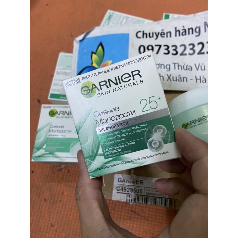 KEM DƯỠNG DA MẶT GARNIER SKIN NATURALS KPEM 25+ CHỐNG NẾP NHĂN VÀ LÃO HOÁ