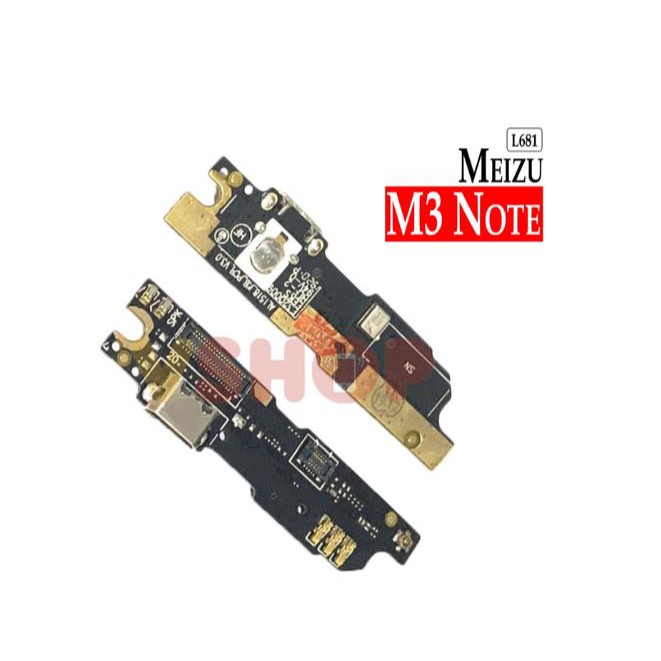 Bảng Mạch Sạc Pcb Con Cas Con Tc Cho Meizu M3 Note Ver.2 - L681h