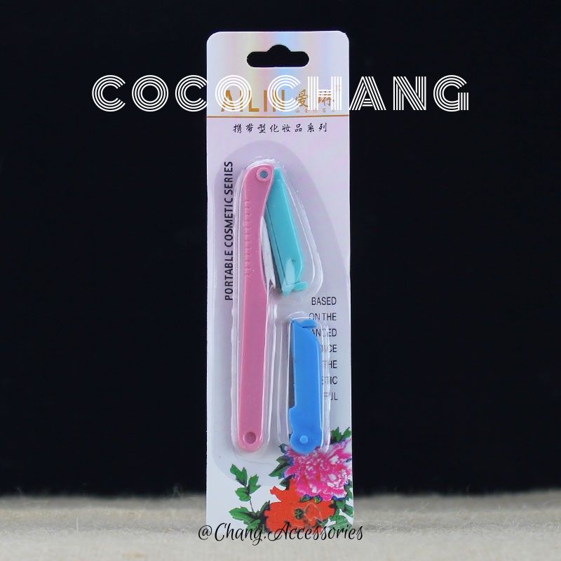 Dao cạo lông mày, lông mặt, dao tỉa chân mày tiện lợi nhỏ gọn - cocochang