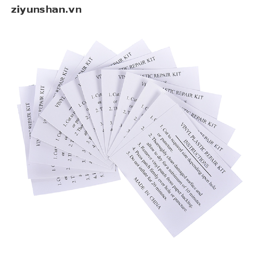 Miếng Vá Phao Bơi Bơm Hơi Bằng PVC 10X