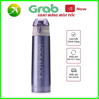 🌲 Bình Giữ Nhiệt Lock & Lock LHC6800FU (500ml) Màu Tím - Chính Hãng