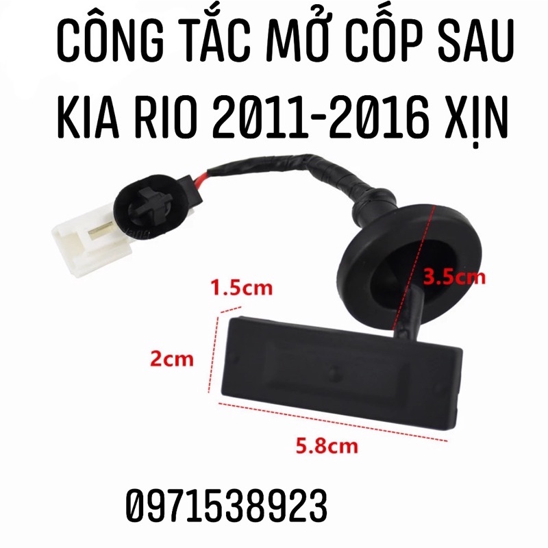 CÔNG TẮC MỞ CỐP SAU KIA HYUNDAI XỊN CHÍNH HÃNG ➖ MÃ SẢN PHẨM: 812604X200