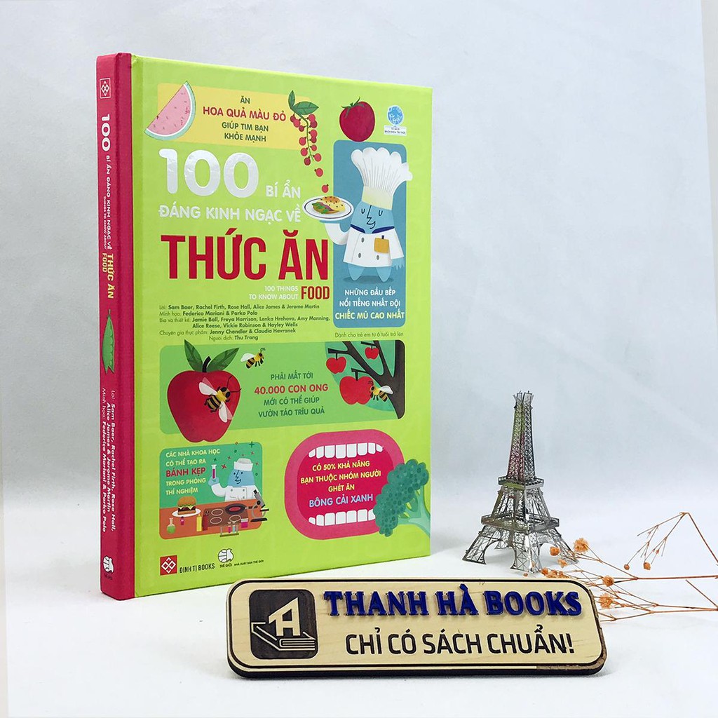 Sách - 100 Bí Ẩn Đáng Kinh Ngạc Về Thức Ăn