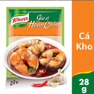 Gia vị Hoàn Chỉnh Knorr Cá Kho gói 28g