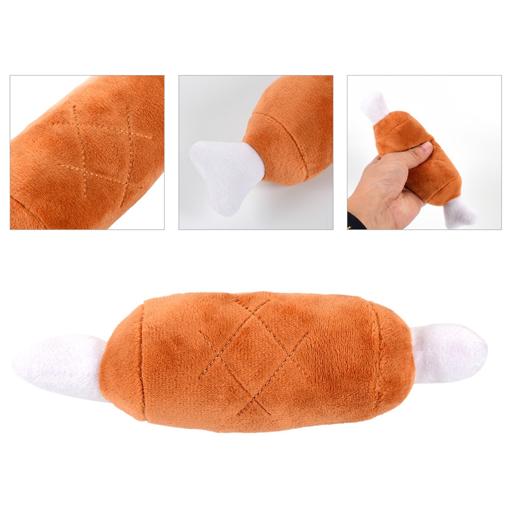 Đùi gà nhồi bông cho thú cưng