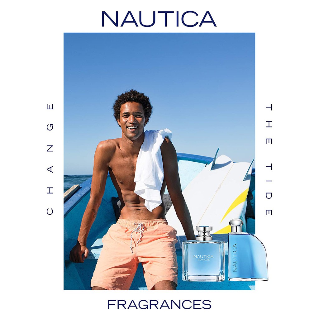 Nước hoa nam Nautica Voyage By Nautica For Men Eau De Toilette Spray [Hàng Mỹ]