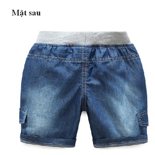 Quần short jeans bé trai đẹp