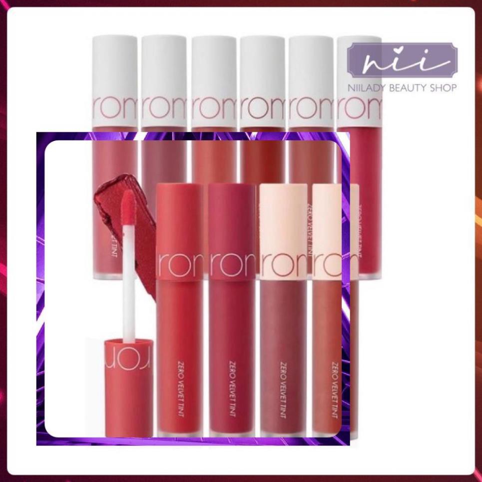 [Màu mới #18~21] Son Romand Zero Velvet Tint