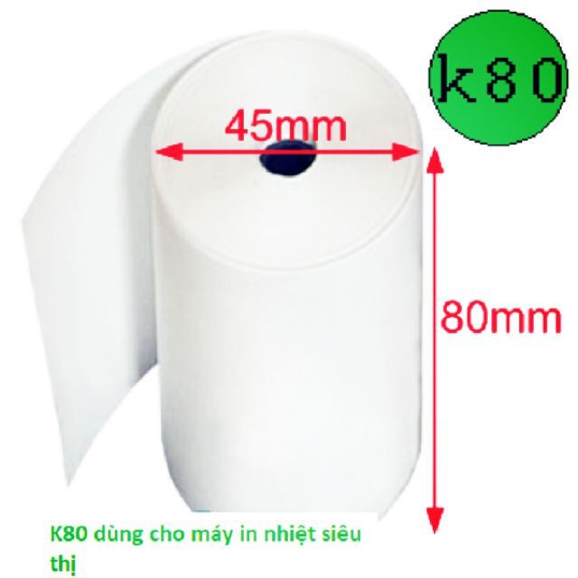 Giấy In Nhiệt K80-45