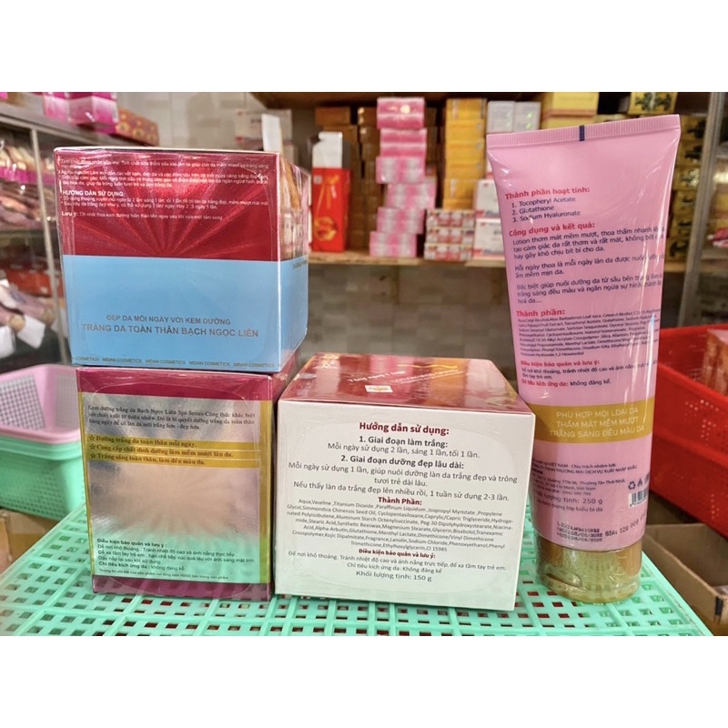 kem bạch Ngọc liên đủ dòng (chuẩn hàng)