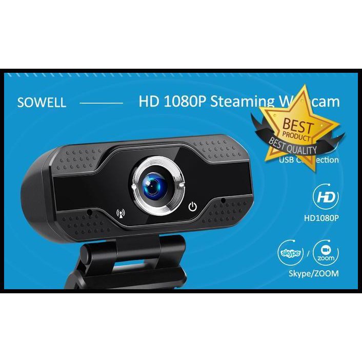 Webcam V8 Full Hd 1080P kèm micro chất lượng cao | BigBuy360 - bigbuy360.vn