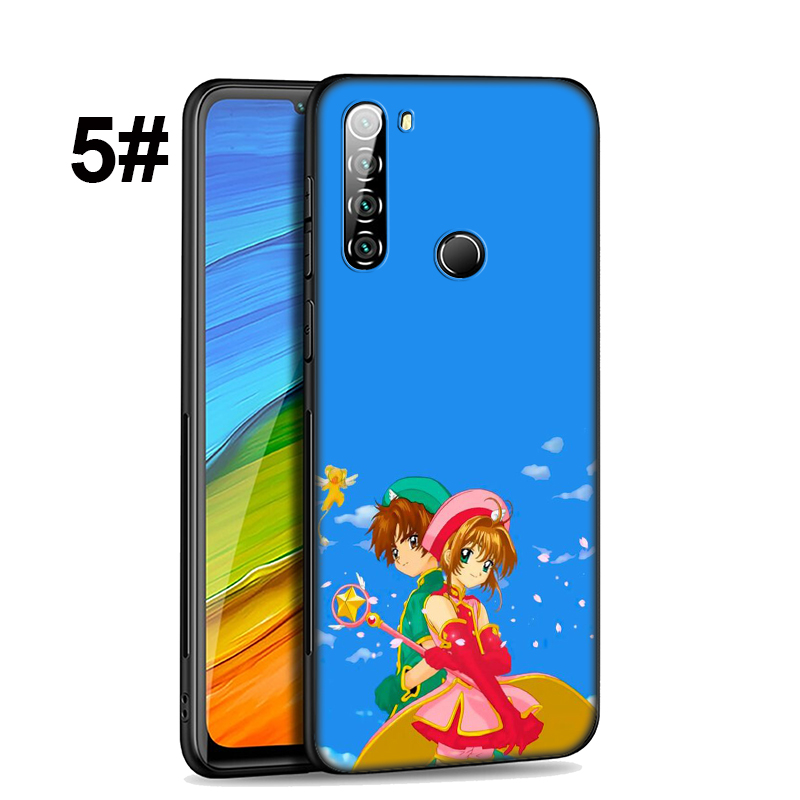 Mềm Ốp Lưng Họa Tiết Hoạt Hình Thủ Lĩnh Thẻ Bài Sakura Cho Xiaomi Redmi Note 8t 8 7 6 5 Pro Poco X2 Note5 Note6 Note7 Note8 Sh84