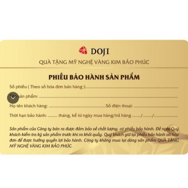 Quà tặng phong thủy mạ vàng Cá Chép Kim Tiền DOJI GP13142-DW-KW mang lại may mắn, thịnh vượng, thăng quan tiến chức