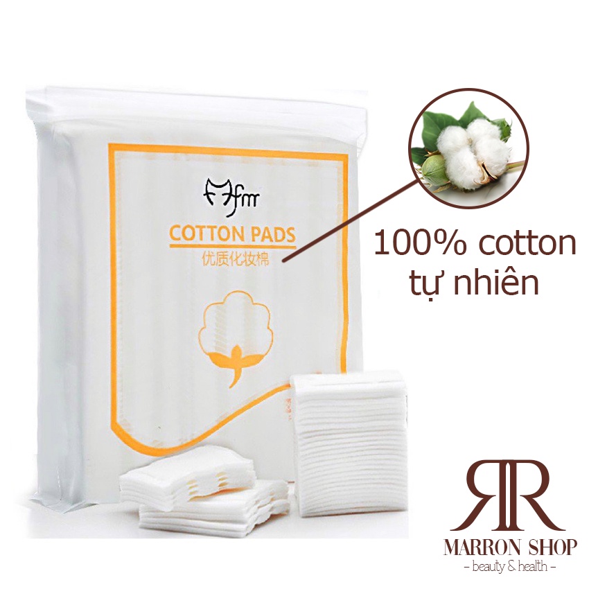 Bông tẩy trang 222 miếng cotton pads 3 lớp