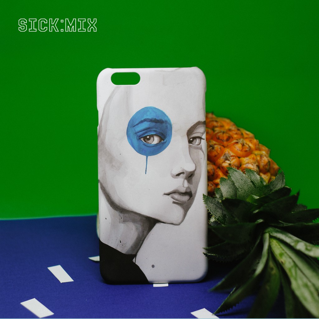 [XẢ KHO - GIÁ HỦY DIỆT] Ốp điện thoại iPhone cô gái mắt xanh